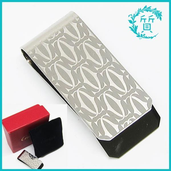 良品 カルティエ マネークリップ 2C T1220237 ハッピーバースデー