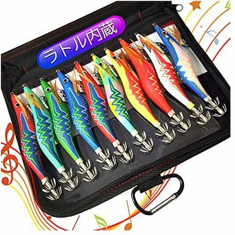 エギングセット エギ イカ釣り ルアー ラトル内蔵 全身夜光 3号 3 5号 10本セット 針先蓄光 夜光浮きスッテ イカタコ釣り ボンバーフック エ 通販 Lineポイント最大get Lineショッピング