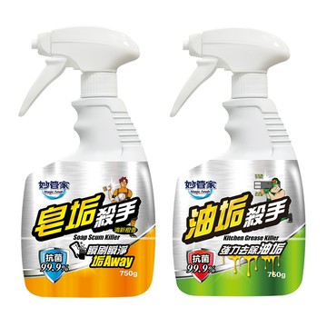 【蝦皮直營】妙管家 皂垢殺手 油垢殺手 750g