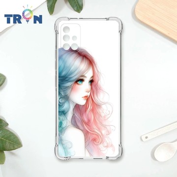 TRON 三星 A71 5G 不愛笑的女孩 四角防摔 軟殼 手機殼