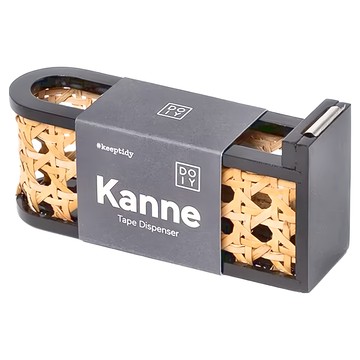 DOIY Kanne 膠帶台 3.5x4.6x6 cm 竹籐膠合板  築籐  1個