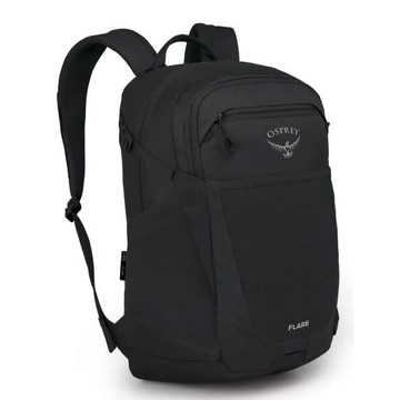 OSPREY 新款 FLARE 27 多功能日用通勤電腦背包27L.雙肩後背包/黑 R