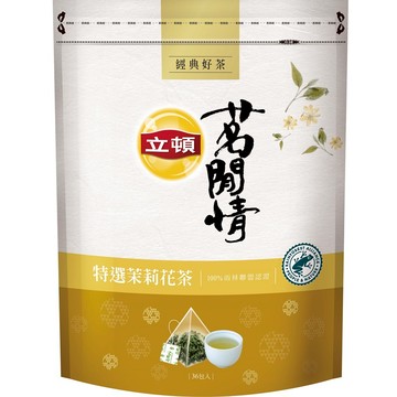 [家速配]立頓茗閒情100％台灣茶-茉莉花茶-100.8g(2.8gx36)