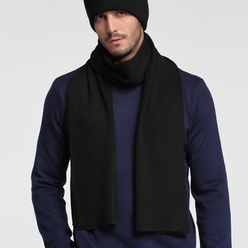 現貨+預購 羊毛圍巾針織披肩-簡約純色百搭休暖男女配件5色74bt17【獨家進口】【米蘭精品】