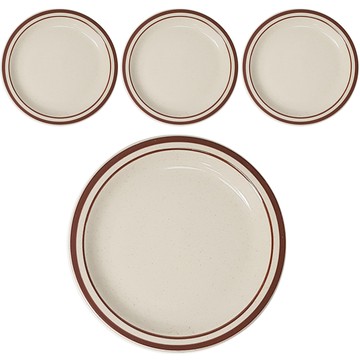 HoReCa 復古早午餐甜點盤 167mm  4個甜點盤  4個  白色