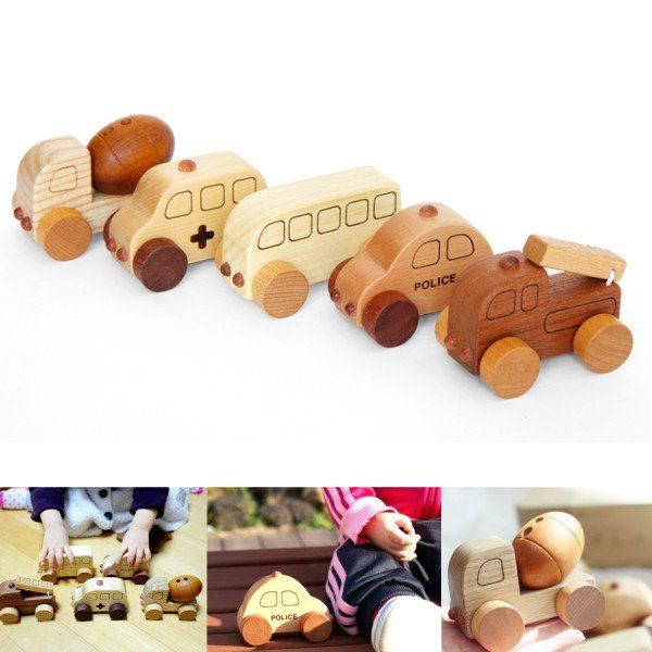 木のおもちゃ 車 赤ちゃんおもちゃ 働く車 ミニカー 5個セット パトカー 消防車 救急車 ミキサー車 バス 木製くるま セット 名入れ収納バッグプレゼント 通販 Lineポイント最大0 5 Get Lineショッピング
