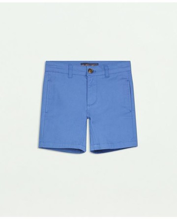 Brooks Brothers Boys Twill Shorts | Blue | Size 14