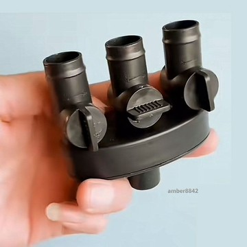 購滿99出貨 高品質 流水牆分流器三通開關四通工藝品流水假山噴泉軟水管分流量調節器