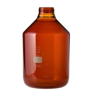 ねじ口びん 広口 茶褐色 びんのみ 10L