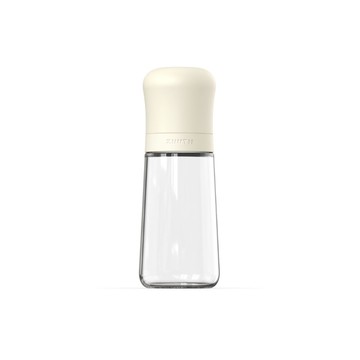 【ZUUTii】玻璃防漏調味料瓶(奶油白) TAAZE讀冊生活網路書店