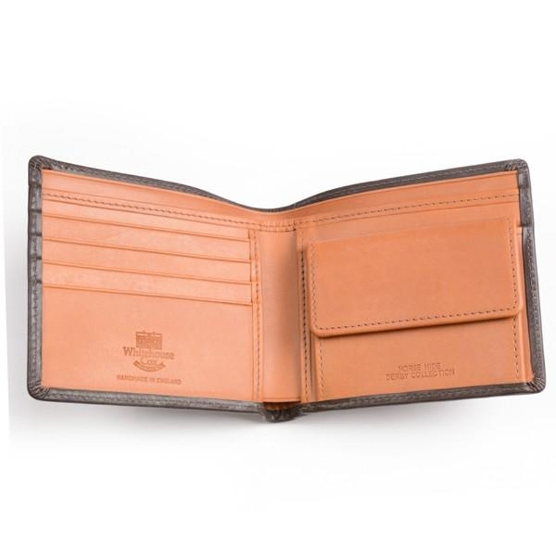 Whitehouse Cox Derby Horse Hide 二つ折ウォレット