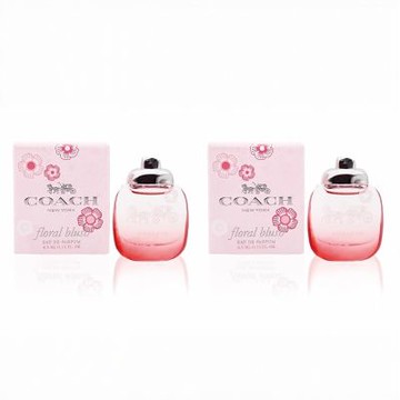 【COACH】嫣紅芙洛麗淡香精 4.5ml(國際航空版) 2入組