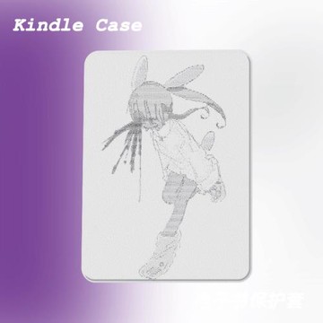 像素風女孩適用kindle7代電子書保護套kpw123軟殼958全包防摔休眠