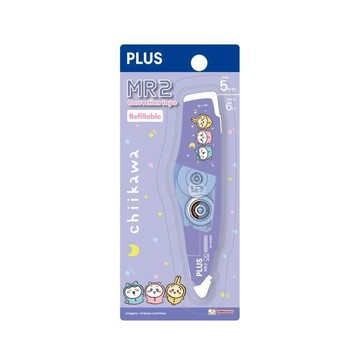 蝦皮隔日到貨 (限量)PLUS x 吉伊卡哇 MR2修正帶(5mm)-睡衣派對 墊腳石購物網