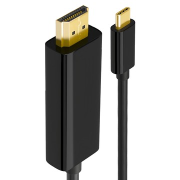 UniSync Type-C轉HDMI高畫質4K鍍金頭影音轉接線 1.8M  1條