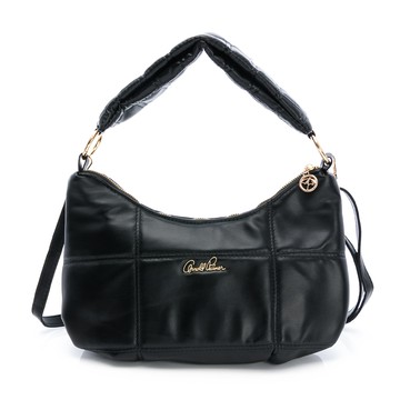 Arnold Palmer - 手提包附長背帶  Lattice系列 - 黑色/442-8001-09-7