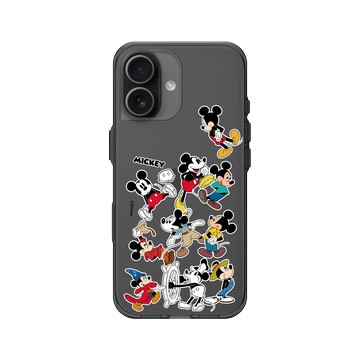 iPhone 17 Clear (相機按鈕) 酷墨灰 - 迪士尼-米奇 Mickey - Sticker-各種米奇