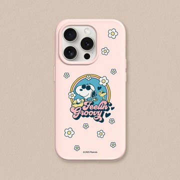 SolidX強化吸震緩衝防摔手機殼∣Snoopy史努比/開心小花