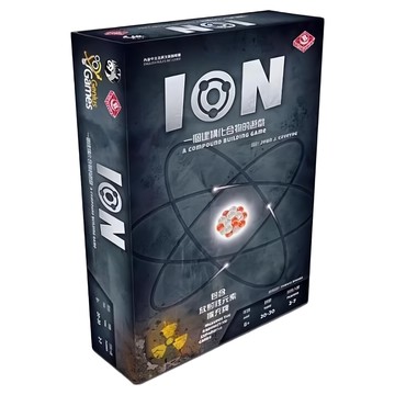 BROADWAY 栢龍 ION 繁體中文版 內附放射性元素擴充 建構化合物的遊戲 化學桌遊 2-7人  1組  BW0178