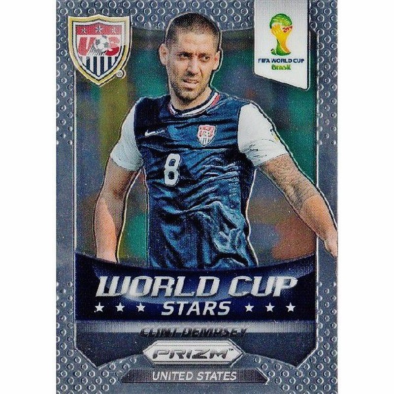 14panini Prizm ｆｉｆａ World Cup Soccer インサート World Cup Stars 38 Clint Dempsey クリント デンプシー アメリカ 通販 Lineポイント最大0 5 Get Lineショッピング