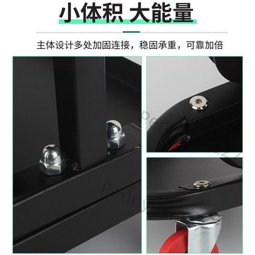 【五金 熱銷】汽車維修工作凳子拋光貼膜維修配套汽修汽保專用汽車美容移動凳 優選