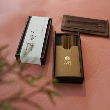 線香+線香座 旅行組【心賞】