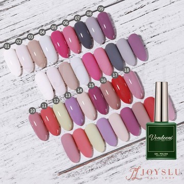 【出清】隔日到貨 Vendeeni 小資情調 18色 E02 多色系 質感 低調 氣質 光撩膠 甲油膠 美甲 VDN