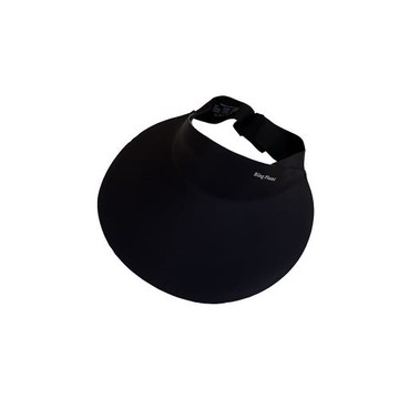 23新款黑色無痕大檐空頂帽子夏季網紅男女防紫外線遮陽防曬太陽帽