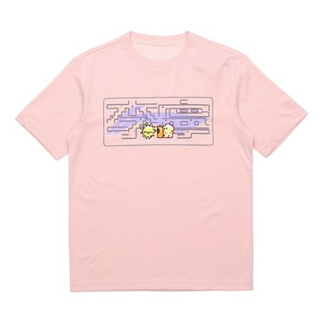 Li-Ning Cartoon Graphic Loose Fit T-shirt 'Pink'