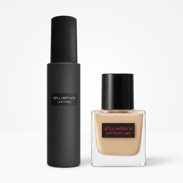 Shu Uemura 超持久輕粉底定妝噴霧組(裸光精萃粉底/定妝噴霧)