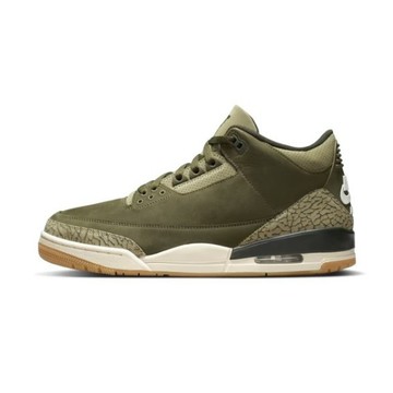 胖達）NIKE AIR JORDAN 3 AJ3 焦糖底 氣墊 休閒鞋 DN3707-202 橄欖綠 男鞋
