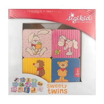 Kid2Youth 大將作 記憶遊戲 小動物 2歲以上 28片  1盒