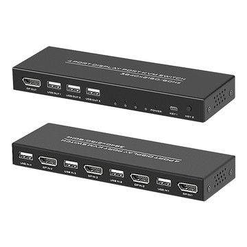 台灣霓虹 4路DP KVM切換器 ( 4 Port DisplayPort KVM切換器 4埠 DP KVM切換器 )