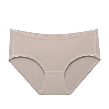 無痕內褲女莫代爾蠶絲簡約透氣抑菌抗菌低腰提臀薄款三角褲底短褲