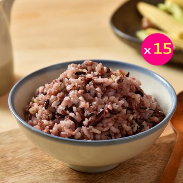 卜蜂 無添加 御品黑米糙米飯(120g/包) 超值15包組