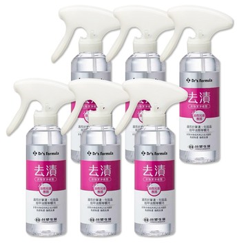 《台塑生醫》Dr's Formula去漬衣物潔淨噴霧(油性污漬專用)255g(6入/組)｜母親節｜生日禮物｜處女座｜中秋節｜勞動節｜保健｜女性｜好朋友｜喜歡你｜暖心室友