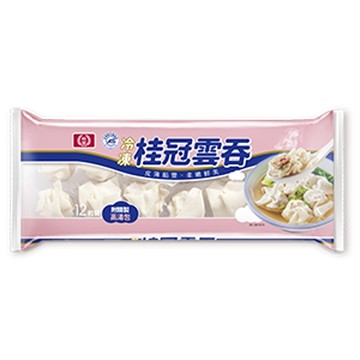 桂冠鮮肉雲吞12入
