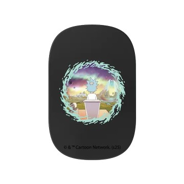 固架 MAX- MagSafe 兼容 黑 - 瑞克和莫蒂 Rick and Morty - 瑞克的馬桶大冒險