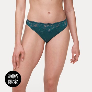 限時4折起【Chantelle Easy Feel】三角內褲>S-L>翡翠綠(91330_0BK)【Mary】