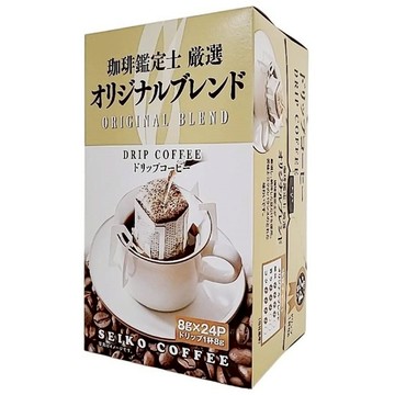 SEIKO COFFEE 珈琲鑑定士嚴選濾泡式咖啡 (8g*24入/盒)【現貨】