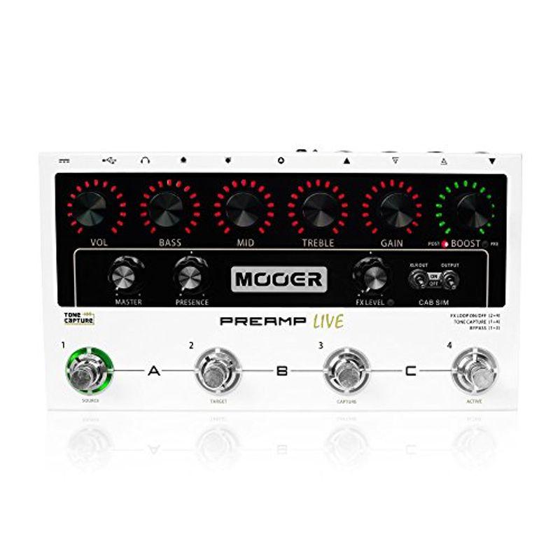 Mooer Preamp Live デジタルプリアンプモデラー ギターエフェクター