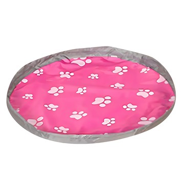 E.City 多功能快收遊戲墊野餐墊玩具收納袋 牛津布材質 小款直徑約80cm  顏色隨機  1個