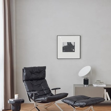 【預購】歐姆休閒椅 高背扶手款Omelette Lounge Chair Without Armrests 典雅黑