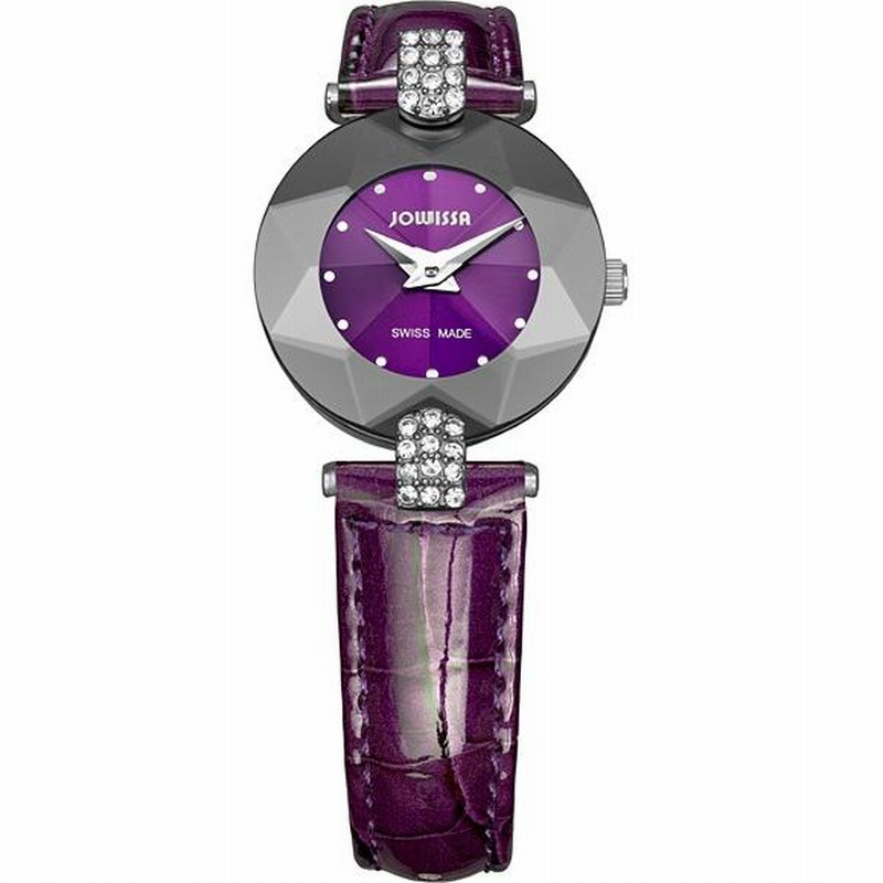 ジョウィサ J5シリーズ 5.303.S 腕時計 レディース JOWISSA パープル系  