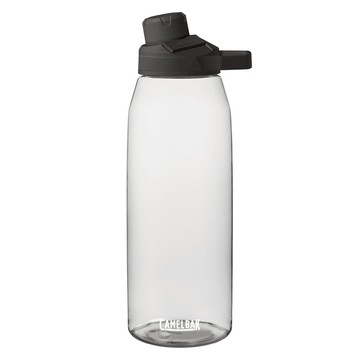 美國《CamelBak》1500ml Chute Mag戶外運動水瓶RENEW 晶透白