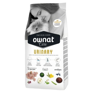 ownat 歐娜特 成貓 無麩質配方飼料  泌尿道機能照護  1500g  1袋