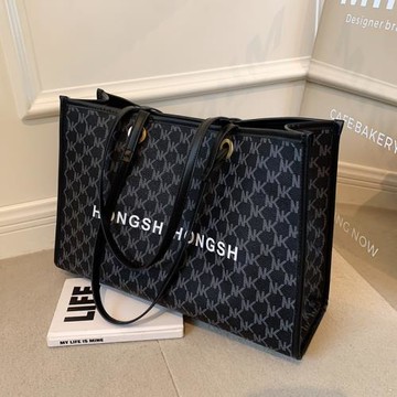 大容量包包女2025新款高級時尚洋氣單肩包流行爆款上課通勤托特包