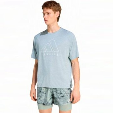 adidas 愛迪達 短袖上衣 男 訓練 慢跑 吸濕排汗 ADI365 AP TEE M 藍綠 KC8391