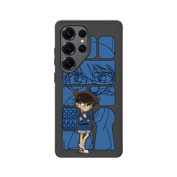 Galaxy S25 Ultra SolidSuit 黑 - Detective Conan - 藍色鑰匙孔