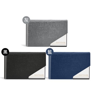 O Pretty 歐沛媞 金屬皮革隨身名片夾5.5X9.5cm-多色可選